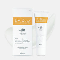 Brinton Healthcare UvDoux Face & Body Sunscreen gel with SPF 50 PA+++ in Matte Finish and Oil Free Formula| Water Resistant Sunscreen| Protection against UVA/UVB Rays (100 GM)
