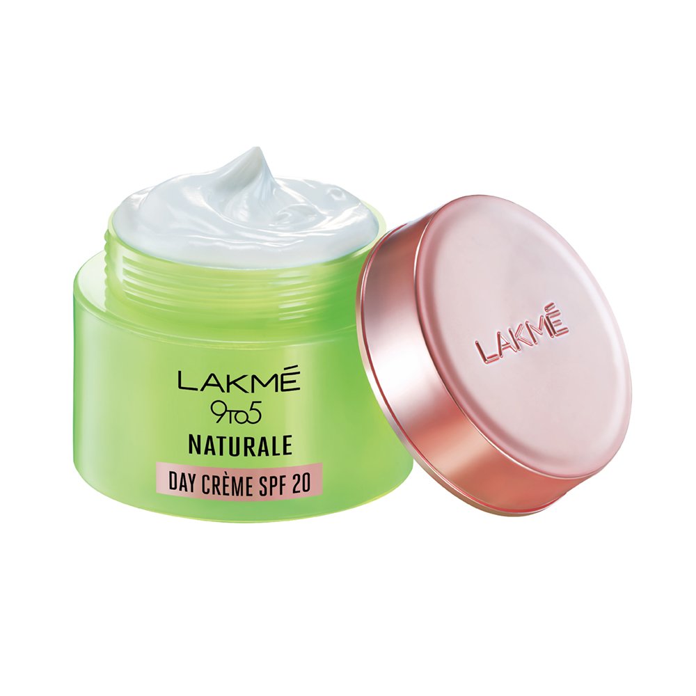 Lakmé Absolute Perfect Radiance Cream Skin lightening/Brightening Night Crème, 50g and 9 to 5 Naturale Day Creme SPF 20, 50g