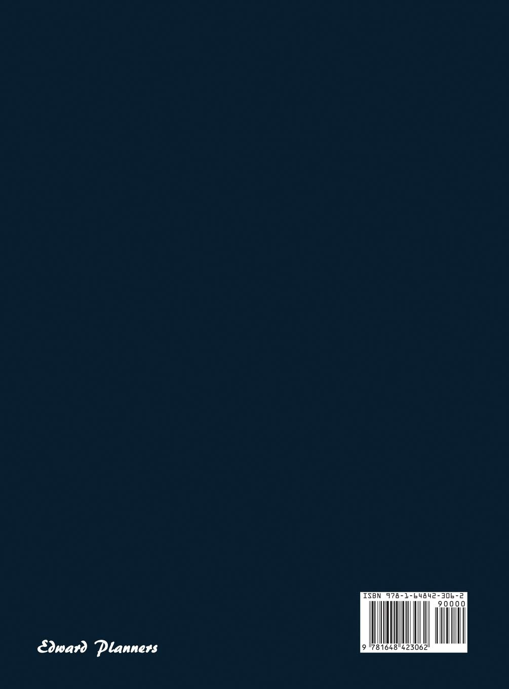 2021-2025 Monthly Planner Hardcover: Large Five Year Planner with Floral Cover (Volume 3)