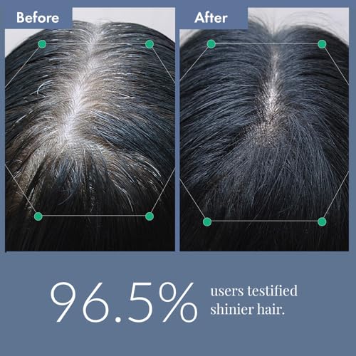 ThriveCo Anti-Grey Hair Prime Serum | Arcolys + Biotin + Black Tea Extract | Light-Weight, Non-Sticky & Odourless | For Men and Women | 50 Ml (Pack of 5)