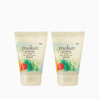 moha: Aloe Vera Gel Enriched With Rose & Cucumber Pure & Natural Face Gel Helps in Healing of Skin,helps to hydrate and nourish all kinds of skin - 100 gm (Pack of 2)