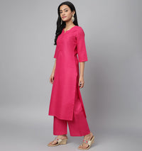 RATAN Straight Salwar Suit Kurta Palazzo Set with Printed Dupatta for Women