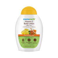 Mamaearth Vitamin C Body Lotion For Women And Men | Deep Hydration | For Radiant Skin | Non-Greasy | Makes Skin Glow - 200ml