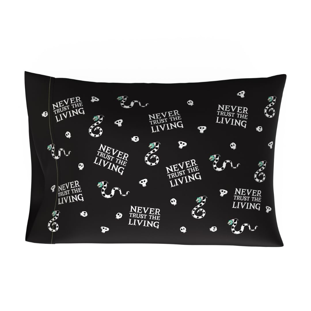 Squishmallows Bedding Silky Satin Standard Beauty Silky Satin King Size Pillowcase Cover 20x36 for Hair and Skin, (Officially Licensed Product) Squishmallows - Sleepy Mallow King (U.S. Standard)