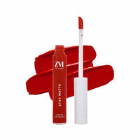 ZM Stay Matte Transfer-proof Lip Color | Matte Texture | Liquid Lipstick | Waterproof and Smudgeproof | Cruelty-free, 6 ML (Red Carpet)