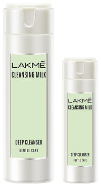 Lakmé Gentle & Soft Deep Pore Cleanser, Cleansing Milk, 60ml and Gentle & Soft Deep Pore Cleanser, Cleansing Milk, 120ml