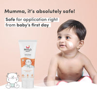 Mylo Baby Cream for Face 100 gm | Dermatologically Tested | Made Safe Certified | Nourishes and Brightens Skin | Soothes Skin Irritation | 24 Hours Moisturization