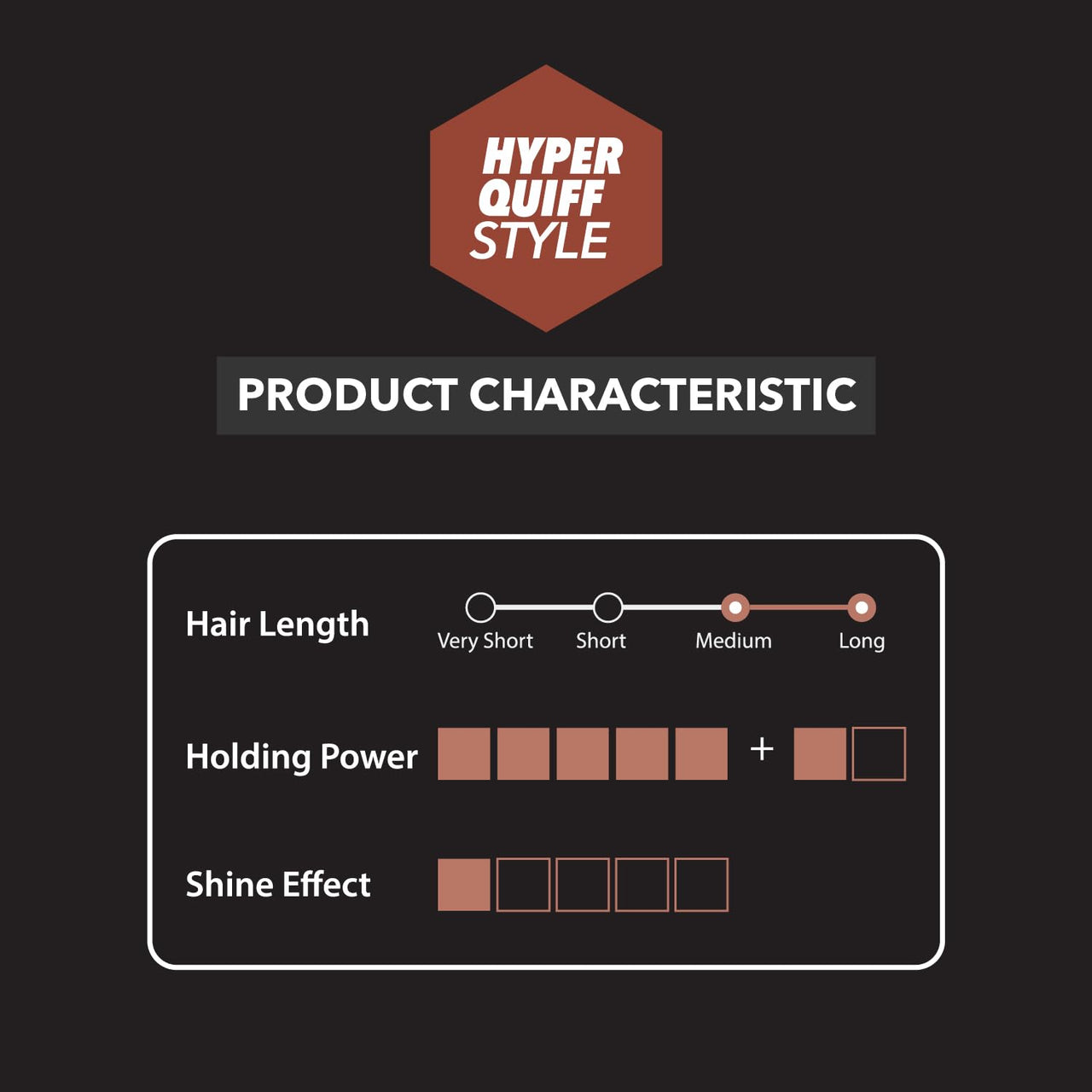 Gatsby Japan Hair Styling Wax - Edgy & Volume, For Hyper Quiff Style, Non Sticky, Volumizing Finish, Anytime Re-Stylable, Easy Wash Off, 75gm