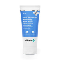The Derma Co. Snail Peptide 96 Hydrating Face Wash | With Snail Mucin, Niacinamide, Peptide Complex & PENTAVITIN | 2x Hydration With Moisture Lock | Non-Drying Korean Gel Cleanser | Soap Free With Balanced PH - 80ml