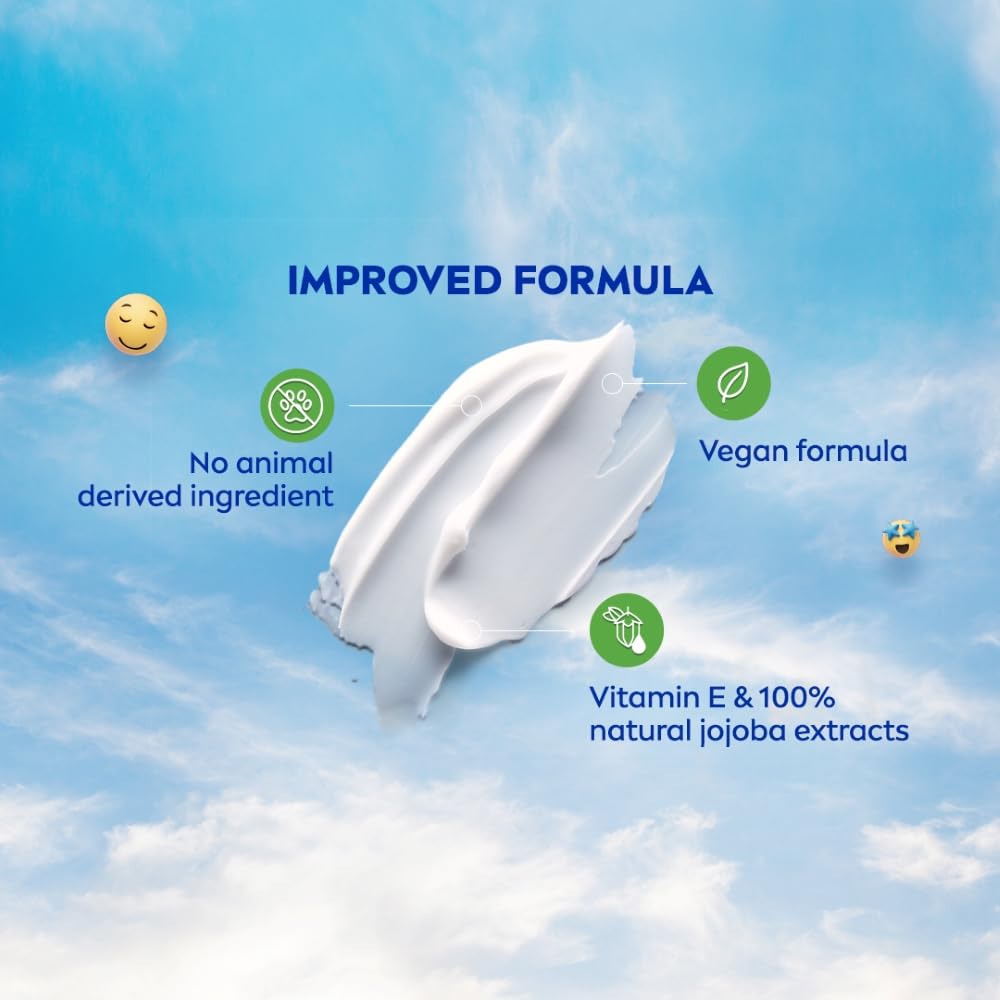 NIVEA Soft Light Moisturizer For Face, Hand & Body, Instant Hydration, Non-Greasy Cream With Vitamin E & Jojoba Oil, 100ml