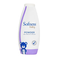 Softsens Baby Powder|Enriched with Patchouli & Olive|Soothes & Moisturises Baby’s Skin|Mild,Dermatologically Tested,Hypoallergenic & Paraben-Free|400g