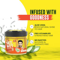 Set Wet Styling Hair Gel for Men - Sport Extreme, 250gm | Extreme Hold, High Shine |For Short to Medium Hair| No Alcohol, No Sulphate