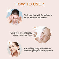 Moody DermaSoothe Brighening Face Mist & Essence Toner with Rice & Ceramides |Strenghten Skin Barrier | For Clear, Glass Korean Skin, Bright & Hydrated Skin | Alcohol-Free Toner |100% Vegan | 110ml