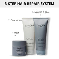 Enagen Bio Premium Hair Care Duo Conditioner: Rinse off & Leave In Conditioner - Multipurpose Hair Savior Nourish, Style, and Transform Your Tresses with Hyaluronic Acid, Quinoa & Argan