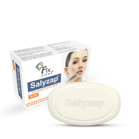 Fixderma Salyzap Soap with Salicylic Acid, Tea Tree Oil & Vitamin E | Acne Soap for Acne-Prone & Oily Skin (75, Salicylic Acid)