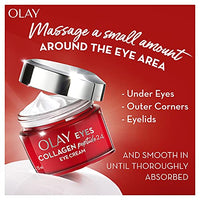 olay eye cream | Reduces Dark Circle, Wrinkles and Puffiness | With Peptides and Niacinamide | Normal, Oily, Dry & Combination Skin l Paraben & Sulphate free | 15ml (Collagen Peptide 24)