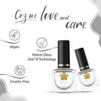 Olivia Nail Paint for Glossy Finish - 5ml (5 Top Coat)