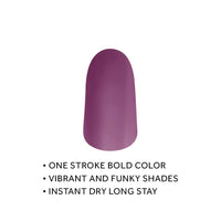 Elle 18 Nail Pops Nail Color 159 & Elle18 Matte Finish Combo, 15 Ml