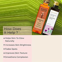 Auravedic Kumkumadi tailam for face Kumkumadi face oil for glowing skin & Nalpamaradi thailam 100 ml pack of 2 kumkumadi oil for face serum pigmentation serum face body oil after bath for daily use