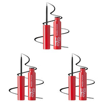 FACESCANADA Magneteyes Matte Liquid Eyeliner-Black, 3.5Ml Nautral Black Finish Quick Drying 24Hr Long Lasting Fine Tip For Precise Smooth Application Almond Oil Enriched Waterproof Smudgeproof