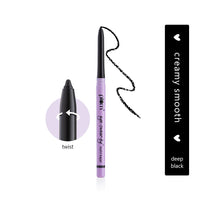 Plum Eye-Swear-By Kohl Kajal | Deep Black Kajal Pencil | Matte Finish | Smudge Proof & Waterproof | Makeup 0.35g (Pack of 2)