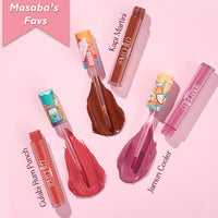 LoveChild Masaba Mamma mia! Lush-Matte Lip Crème - Kokum Panna (Red) Lush Matte Finish, Intense Hydration, Long Lasting, 3ml