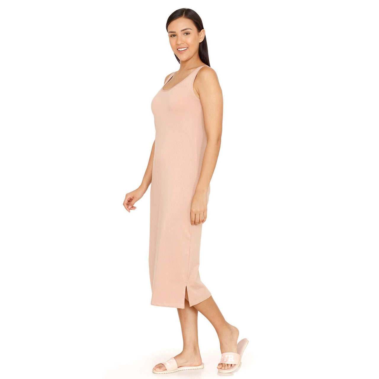 Zivame Women's  Cotton Shaping Full Slip