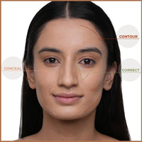 Insight Cosmetics No Smudge Concealer |HD Look |Waterproof |Minimize Fine Lines |Medium Coverage |Long Lasting |Youthful Look |Photo Ready, 5gm (CR121-ORANGE CORRECTOR)