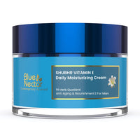 Blue Nectar Face Cream for Men, Daily Moisturizing Anti Aging Cream for Men with Face Glow for Oily Skin and Normal Skin 50 g
