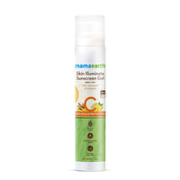Mamaearth Skin Illuminate Sunscreen With Spf 50 Gel With Vitamin C & Turmeric For Uva & B Protection, Pa+++ - 50 G, All