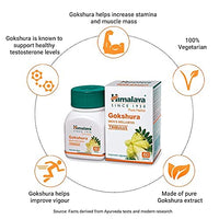 Himalaya Gokshure Men's Wellness Tablets Tribulusimproves Vigour Tablets 60 Count Wellness Pure Herbs Meshashringi Metabolic Wellness 60 Tablet