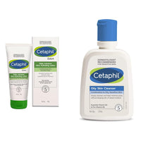 Cetaphil Daily Advance Ultra Hydrating Lotion, 100g and Cetaphil Oily Skin Cleanser, 125ml
