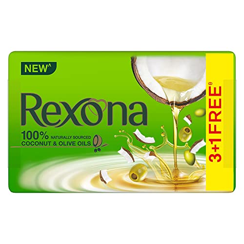 Rexona Silky Soft Skin Soap Bar 4 x 75gm