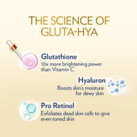 Vaseline Gluta-Hya Flawless Glow Lotion for Face & Body | Gives Brighter Skin | Glutathione & Pro-Retinol Infused Moisturizer, 200ml
