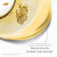 Dove Peptide Bond Strength Bi-Phasic Oil+Serum|12 % PROTEIN PEPTIDE Complex| Extremly lightweight |Reconstructs Broken Bonds to repairs & Rejuvenate hair from within