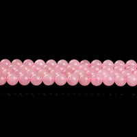 Natural Stone Beads 10mm Rose Quartz Gemstone Round Loose Beads Crystal Energy Stone Healing Power for Jewelry Making DIY,1 Strand 15