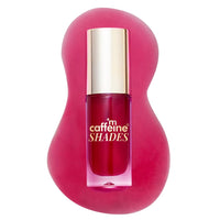mCaffeine Shades Hydra Gloss Tinted Lip & Cheek Oil | Intense Hydration,Non-sticky & Plumps Lips | Infused with Squalane & Rich Oil Blend | Juicy, Glazed Lips with Natural Tint | Lipstick for Women | 5 ml - Cherry Glaze