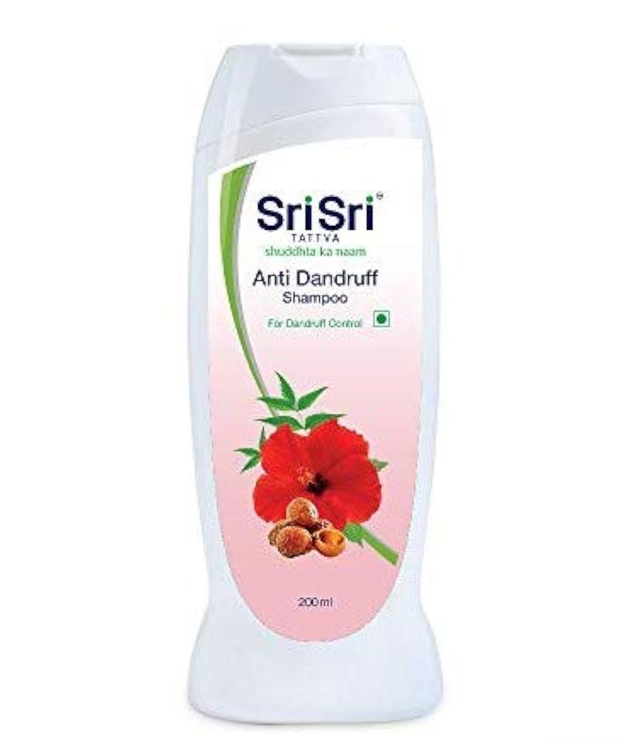 Sri Sri TATTVA shuddhta ka naam Anti Dandruff Shampoo, 200Ml (Pack Of 2, Prevents Dandruff & Dry Scalp - Soothes The Scalp And Helps Get Nourished, Healthy Hair - For Women & Men)
