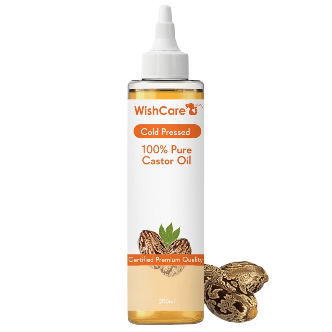 WishCare SPF50 Lip Balm, Castor Oil, Rose Water