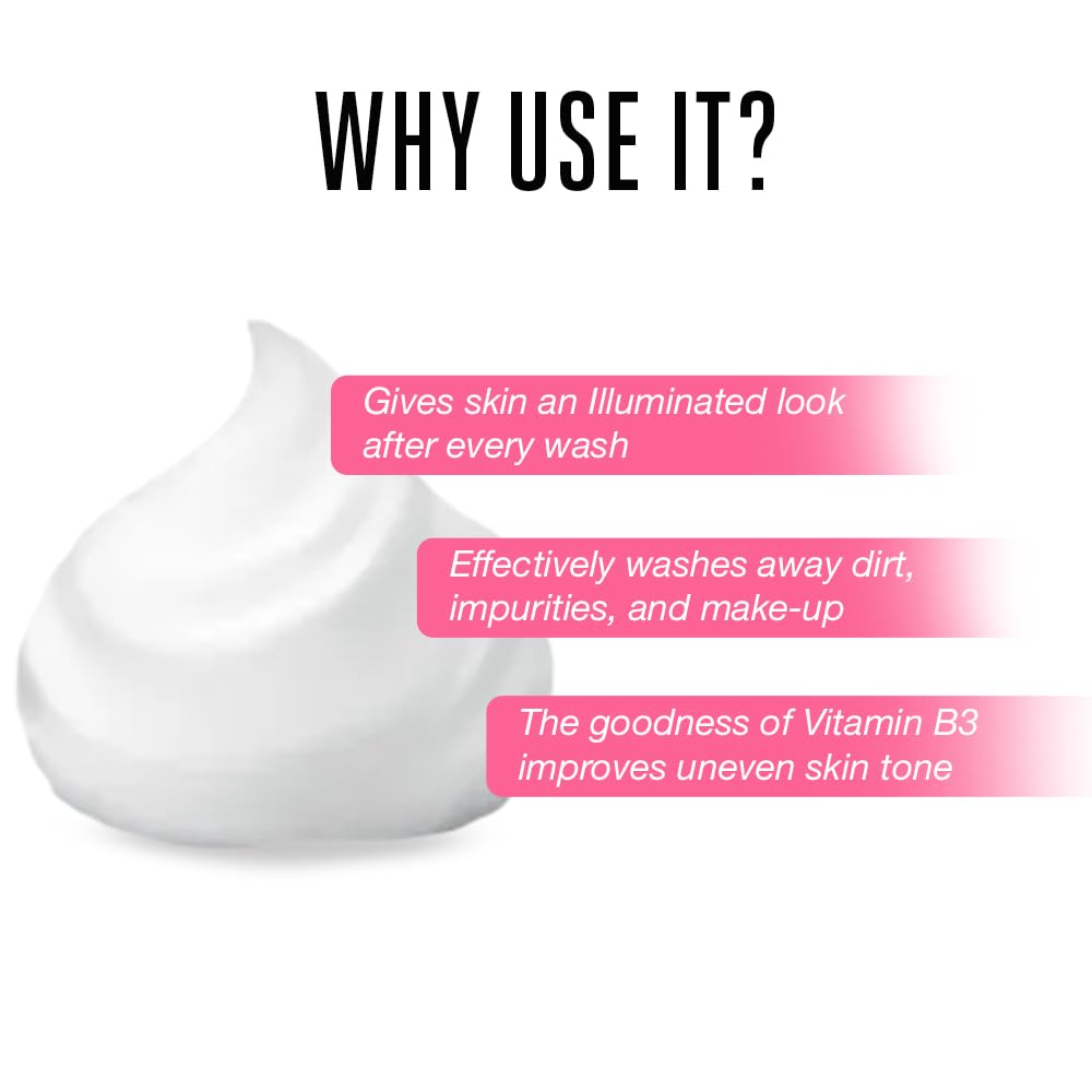 Lakmé Perfect Radiance 100% Soap-Free Mild Facial Foam To Wash Away Oil, Impurities, Dirt And Pollution, 150Ml