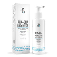 Sotrue 10% AHA + 1% BHA Body Lotion for Men & Women | Body lotion for dry skin | Detans, Smooths Rough & Bumpy Skin- 200ml