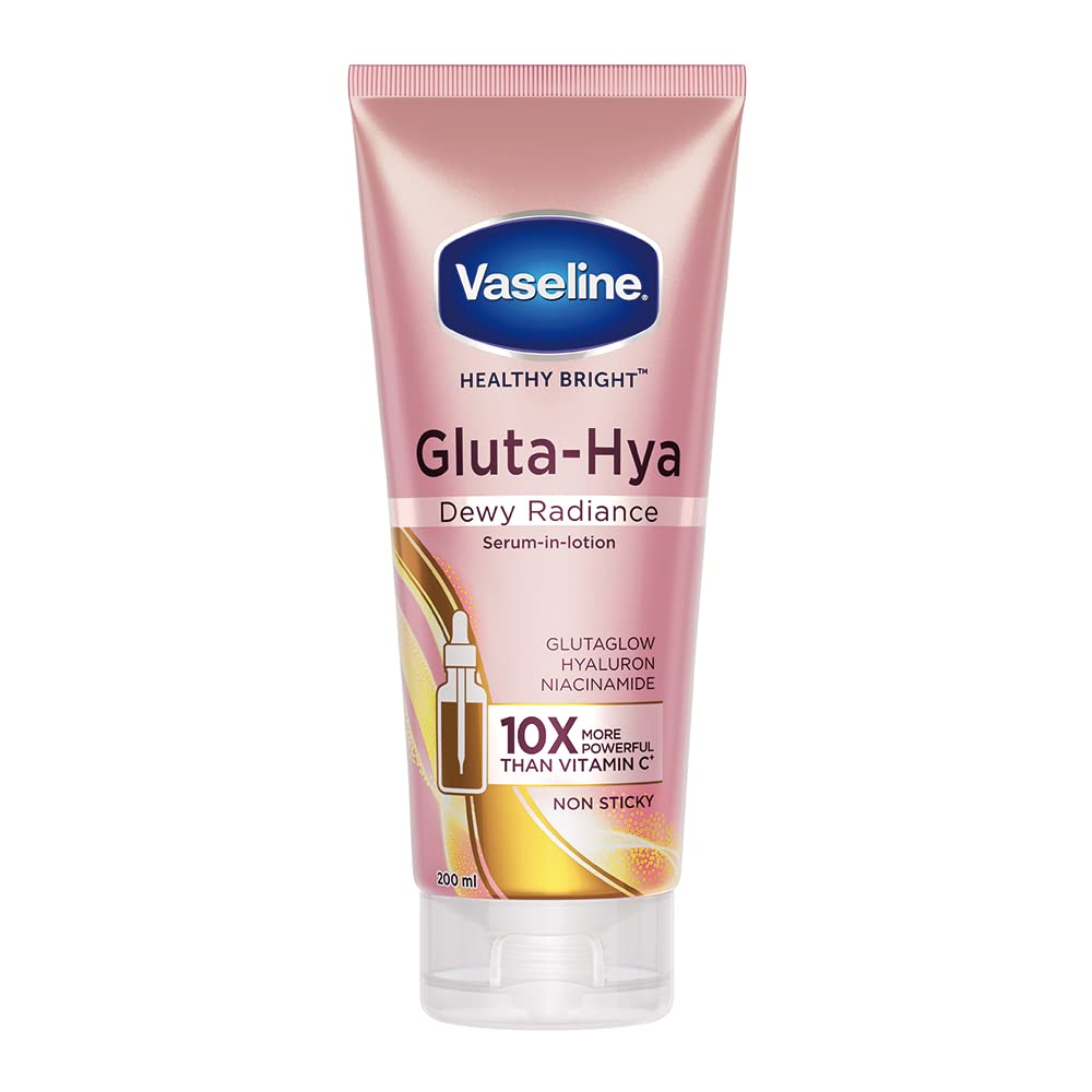 Vaseline Gluta-Hya Flawless Glow, 200Ml + Gluta-Hya Dewy Radiance, 200Ml Lotion