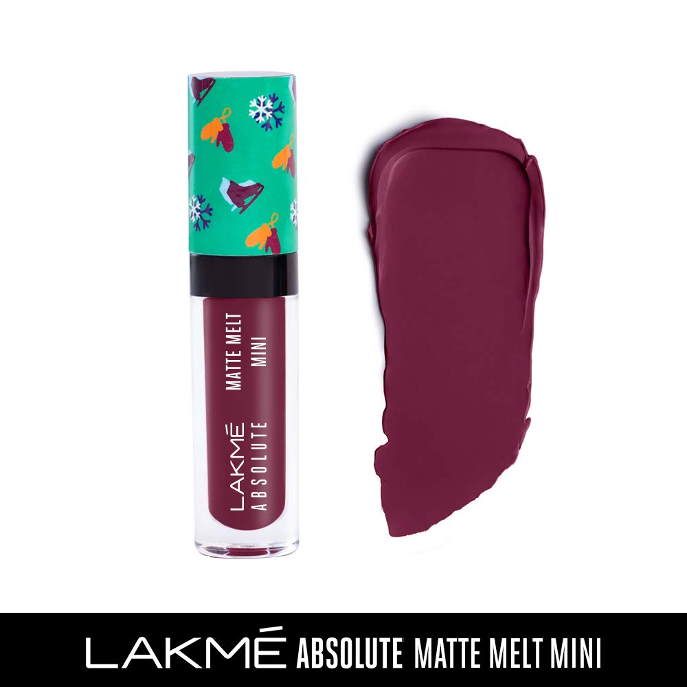 Lakmé Liquid Lipstick Brown Souvenir (Matte) & Lakmé Liquid Lipstick Magenta Rhythm (Matte)