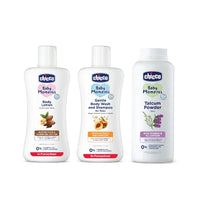 Chicco Baby Lotion 200ml,Baby Body wash 200ml, Baby Powder 150ml Combo Pack