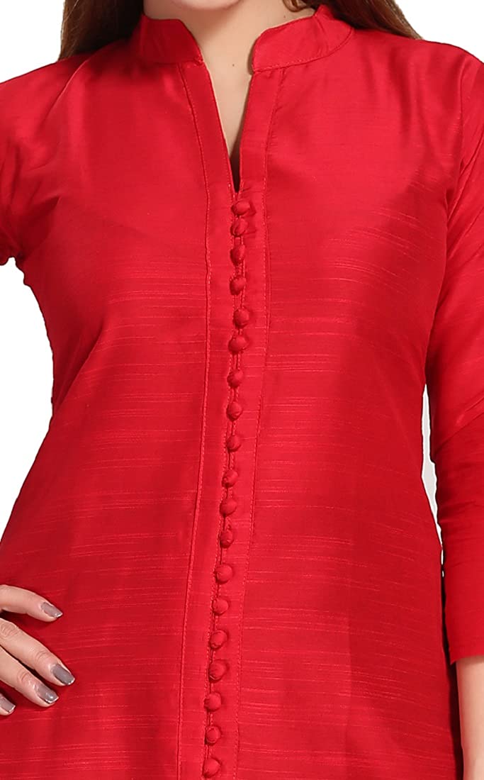 DREAM & DZIRE Women's  Silk Straight Kurti for All