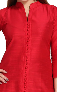 DREAM & DZIRE Women's  Silk Straight Kurti for All