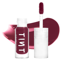 Tint Cosmetics Deep Wine Lip Gloss for Women | Hydrating & High Shine | Lightweight & Non-Sticky with Vitamin-E & Grapeseed Oil | Gloss Lock Technology | All Skin Types | 2.5Ml (Vino) | FDA Approved