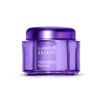 Lakmé Youth Infinity Skin Sculpting Night Creme, 50G & Sun Expert Tinted Cream for All Skin Type Sunscreen 50 Spf, 100G
