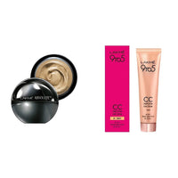 Lakmé Absolute Skin Natural Mousse, Ivory Fair 01, 25g & Lakmé 9 to 5 Complexion Care CC Cream, Honey, 30g