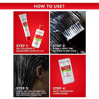 Revlon Color 'n Care Permanent Hair Color for Women -3 Darkest Brown | Blend of 4 oil's & Shea Butter| For Silky, Shiny & Nourished Hair | 100% Grey Coverage in 5 Minutes | Ammonia Free